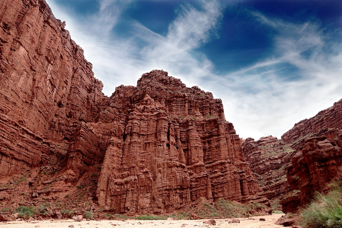 Tianshan Tomur Grand Canyon in Xinjiang
